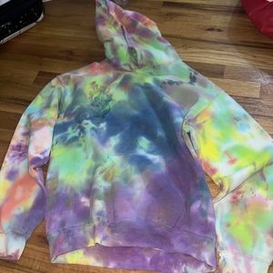 Tie die hoodie